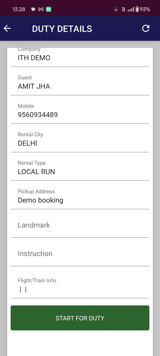 Driver App