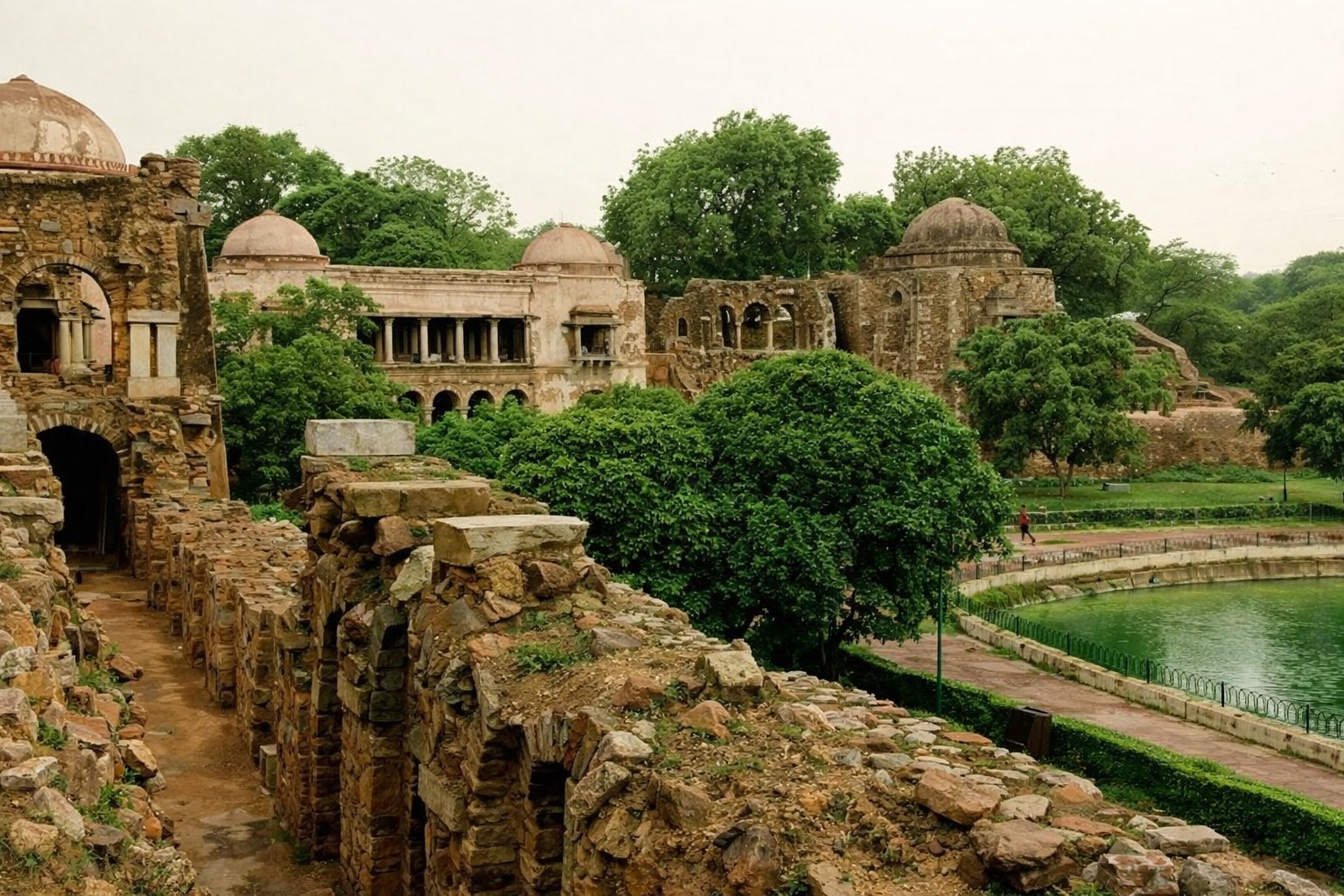 Hauz Khas Village – Trendy Place to Visit in Delhi at Night