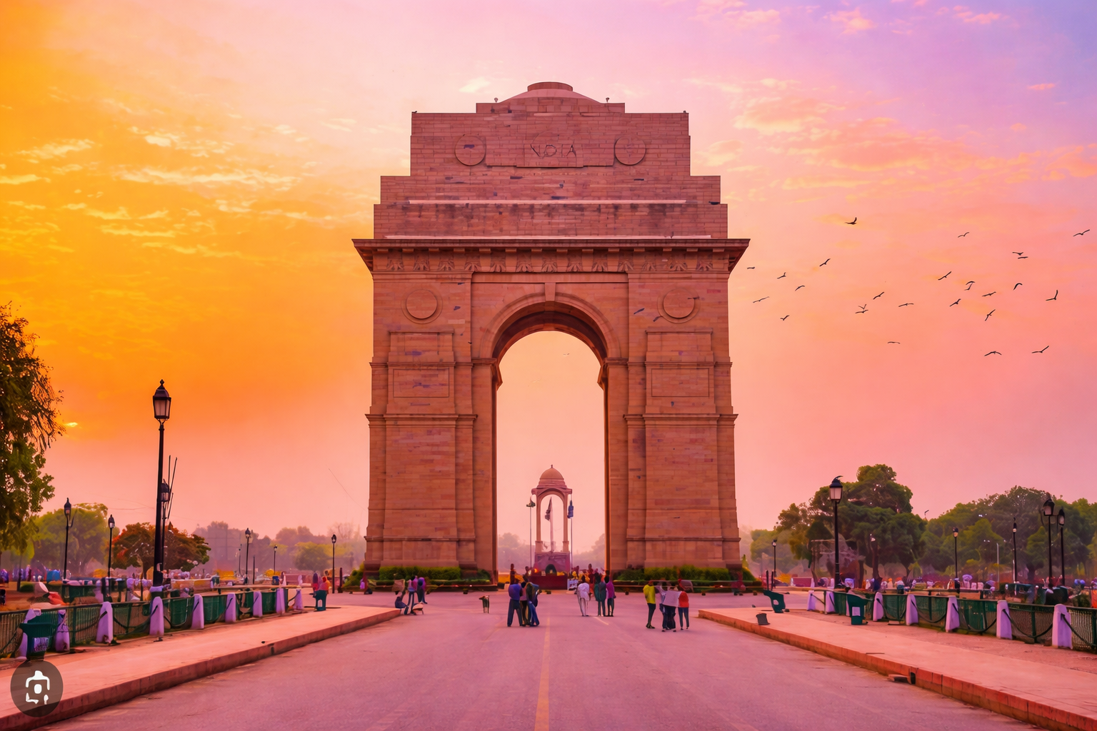 India Gate—One of the Best Places to Visit in Delhi at Night