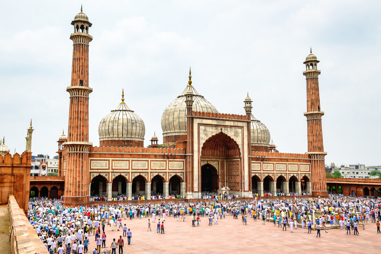 Jama Masjid & Chandni Chowk – Street Food & Culture