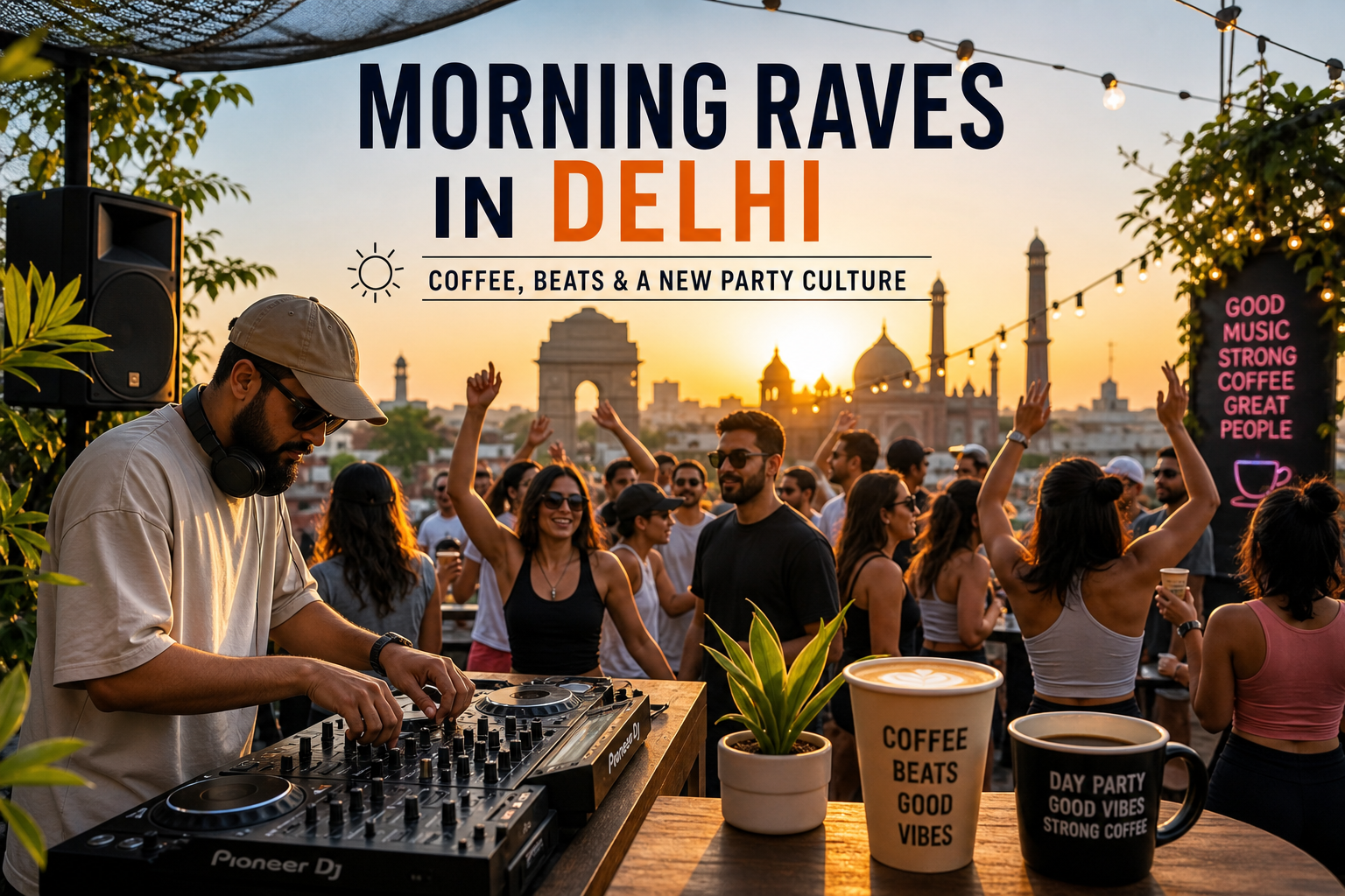 Morning Raves in Delhi: Coffee, Beats and a New Party Culture
