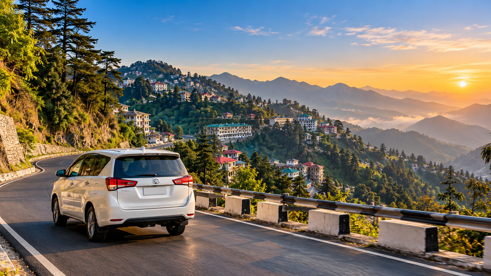 Delhi to Mussoorie car rental