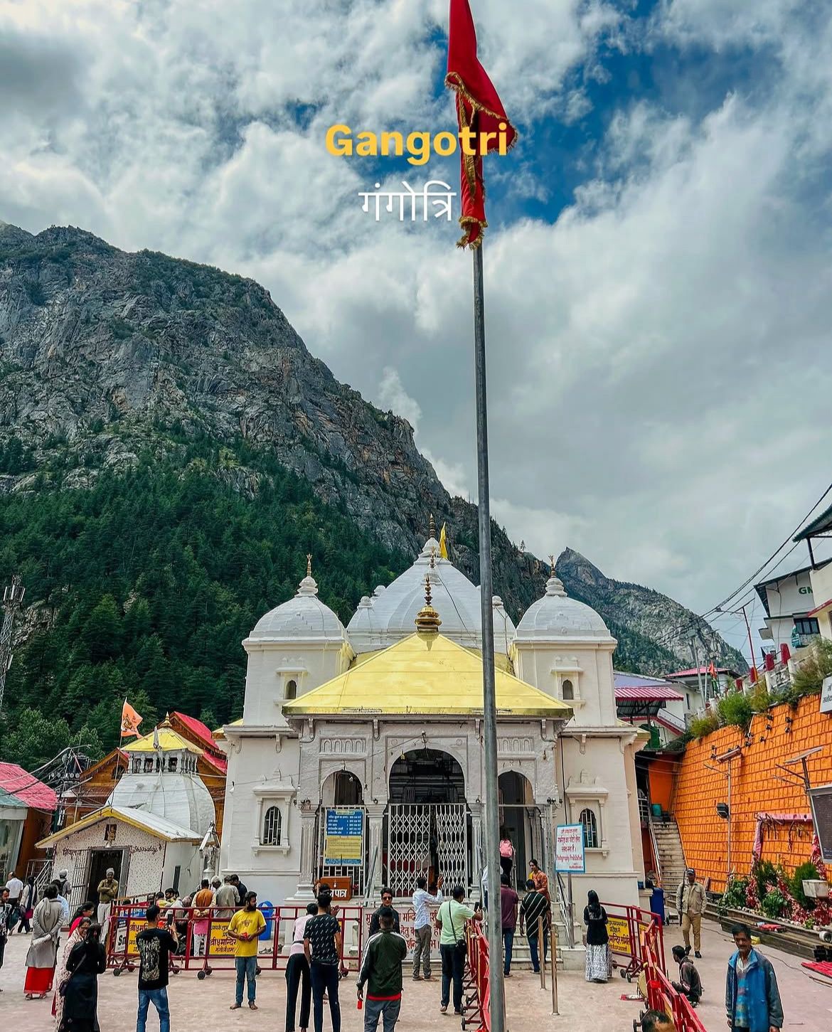 Gangotri Dham in The Sacred Char Dham Yatra