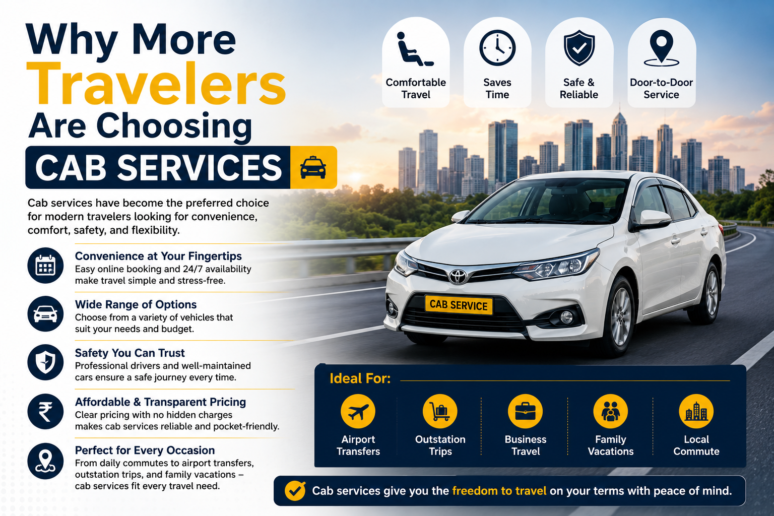 Why More Travelers Are Choosing Cab Services