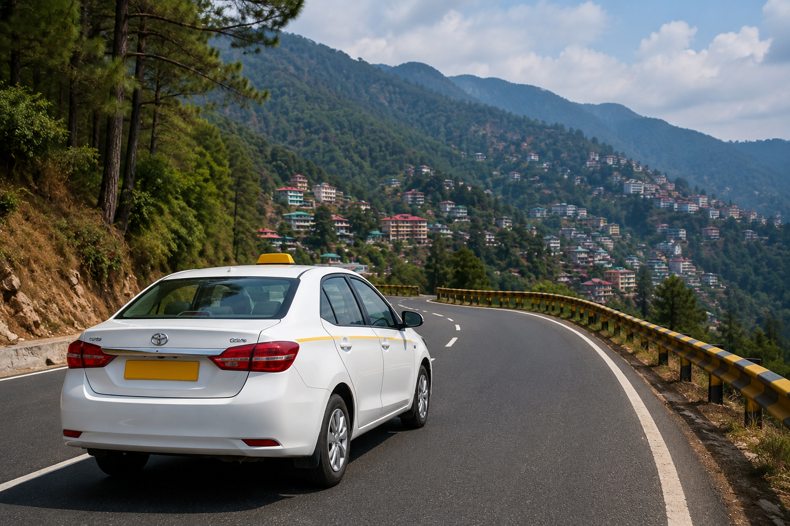Delhi to Shimla Distance by Taxi