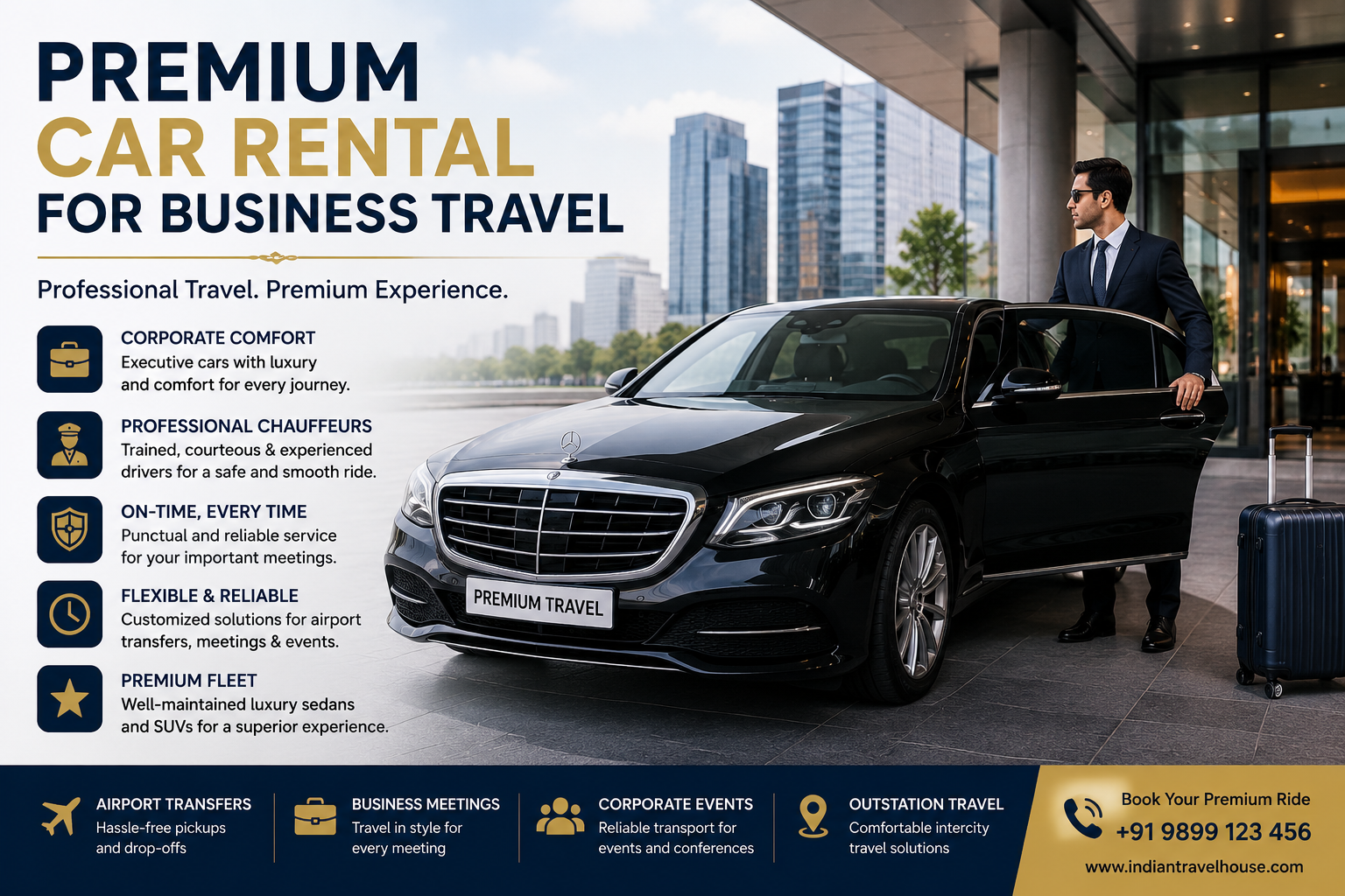 Premium Car Rental for Business Travel
