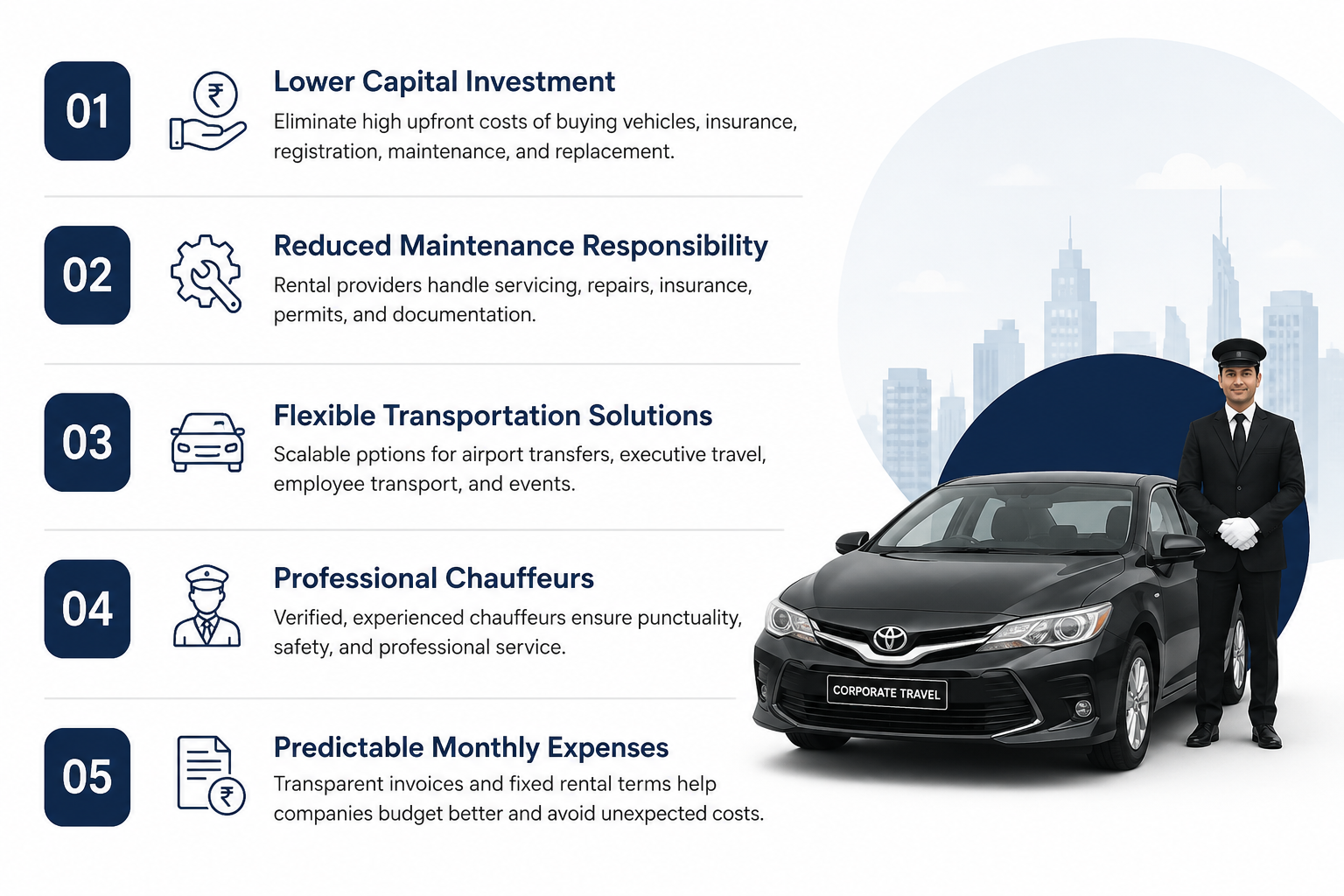 Why Car Rental Cost for Companies Is Lower Than Owning a Fleet