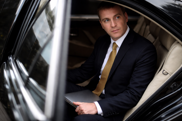 Focused in luxury surroundings